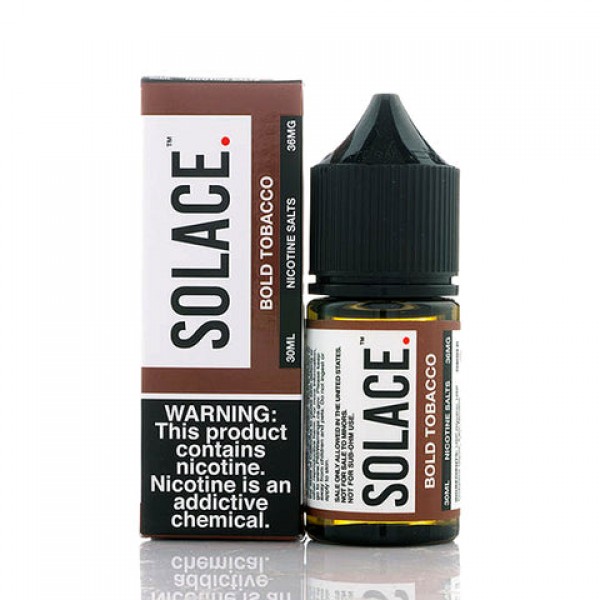 Bold Tobacco Salt - Solace E-Juice