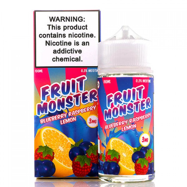 Blueberry Raspberry Lemon - Fruit Monster E-Juice (100 ml)