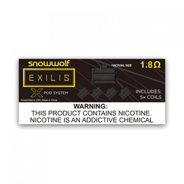 Snowwolf Exilis Replacement Coils (5 Pack)