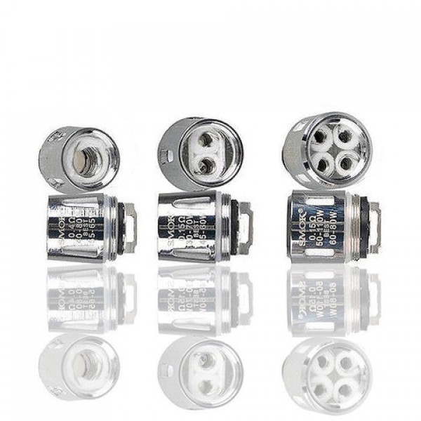 Smok TFV8 Baby Beast Coils / (X4, Q2, T6 & T8) Atomizer Heads (5 Pack)