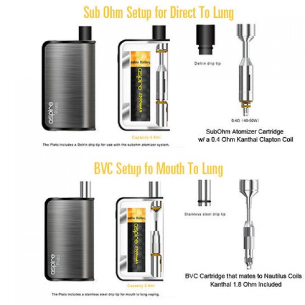 Aspire Plato Kit (All-In-One 50w TC Kit)