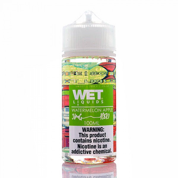 Watermelon Apple Iced - Wet Liquids E-Juice (100 ml)