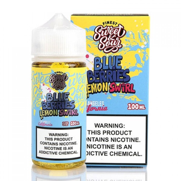Blue Berries Lemon Swirl - The Finest E-Juice (60 ml)