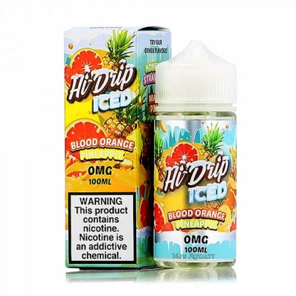 Blood Orange Pineapple Iced - Hi Drip E-Juice (100 ml)