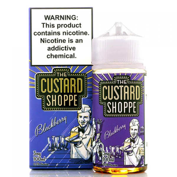 Blackberry - The Custard Shoppe E-Juice (100 ml)