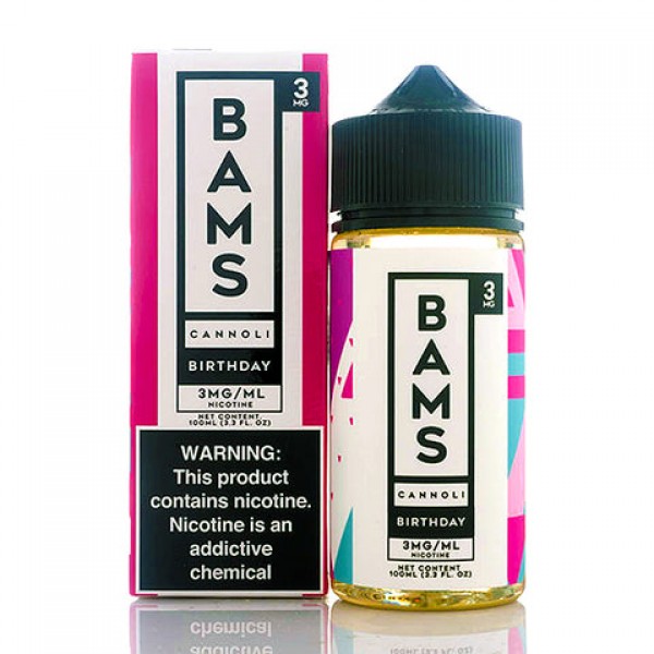 Birthday Cannoli - Bam's Cannoli E-Juice (100 ml)