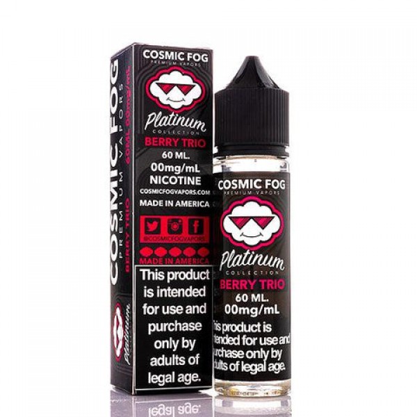 Berry Trio - Cosmic Fog Platinum Collection E-Liquid (60ml)