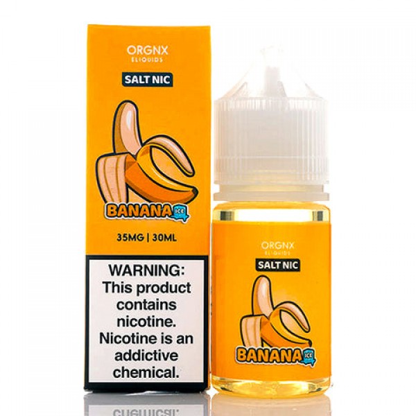 Banana Ice Salt - ORGNX E-Juice