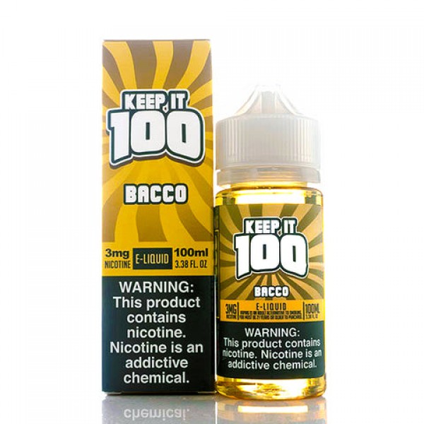 Bacco - Keep It 100 E-Juice