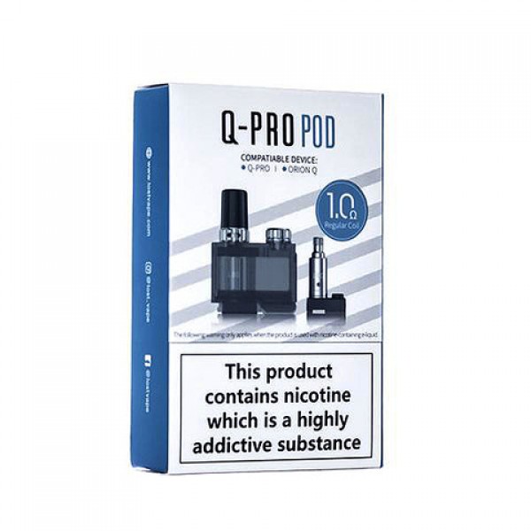 Lost Vape Q-Pro Replacement Pod w/ Coils (1 Pod, 2 Coils)