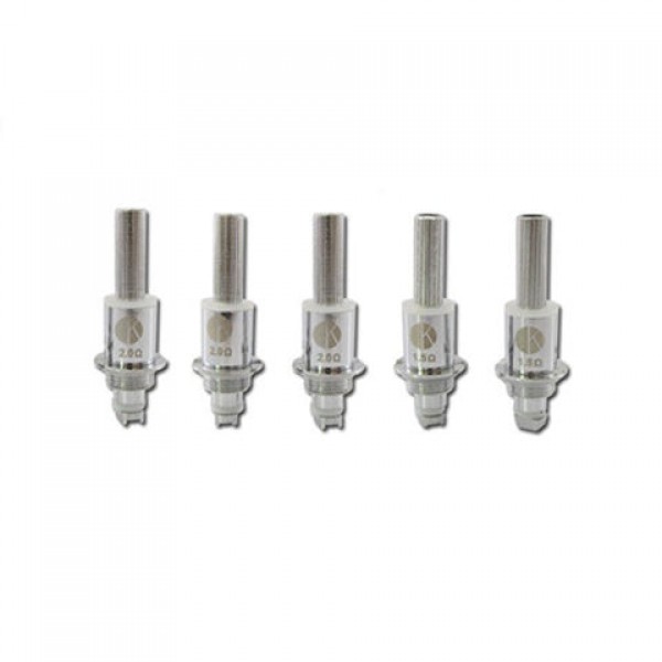 Kanger Sub Ohm Dual Coil Replacement Atomizer Heads (5 pack)