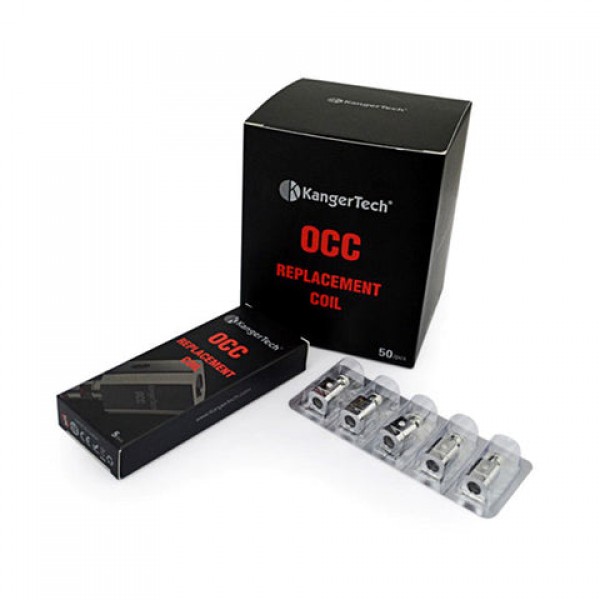 Kanger OCC (Organic Cotton Coil) v2 Vertical Replacement Atomizer Heads (5 Pack)
