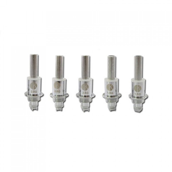 Kanger Dual Coil Replacement Atomizer Heads (V2 Enclosed Wick) (5 pack)