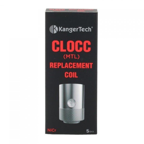 Kanger CLOCC (MTL) Replacement Coils / Atomizer Heads (5 Pack)