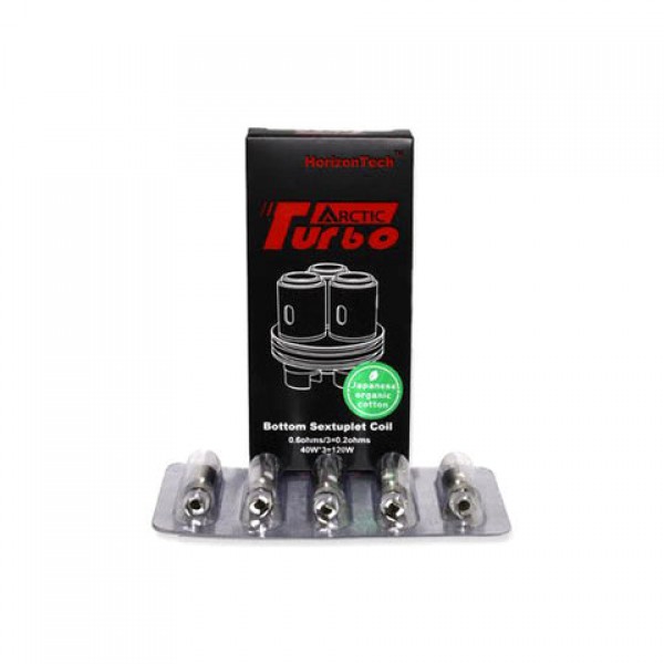 Horizon Tech Arctic Turbo Replacement Coils / Atomizer Heads (5 pack)