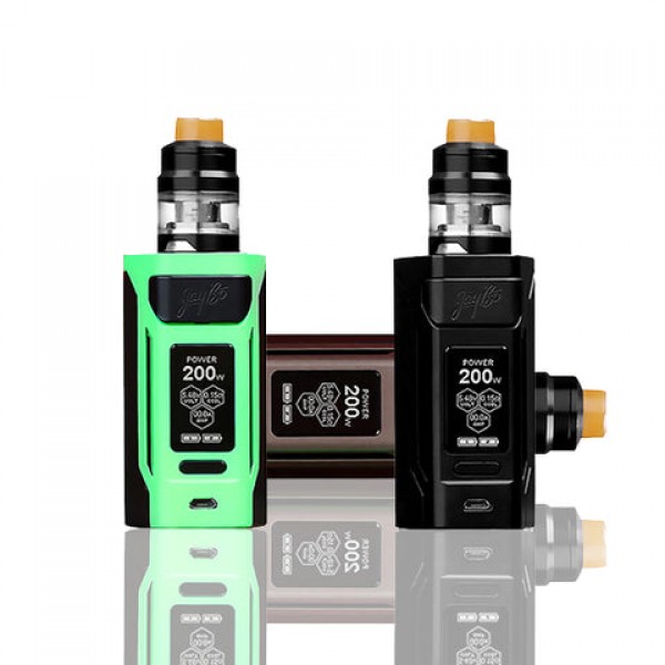 Wismec Reuleaux RX2 20700 TC Kit by Jay Bo Designs (w/ GNOME Tank)