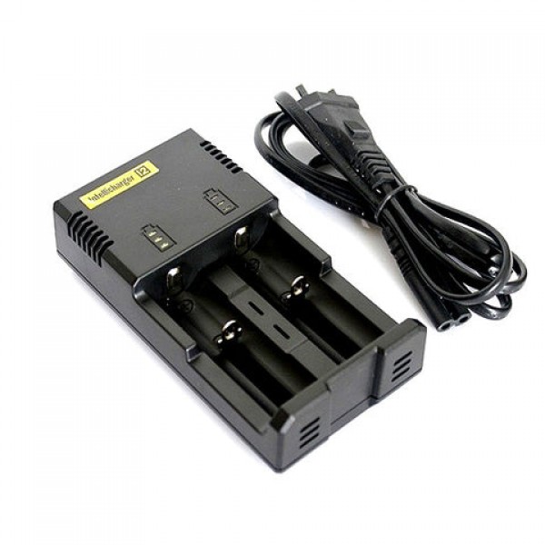 Nitecore Sysmax Intellicharge i2 2-Channel Smart Battery Charger