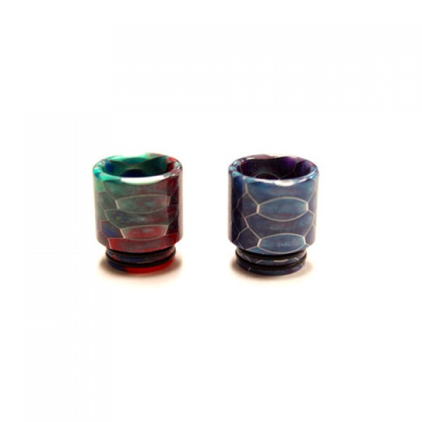 Snake Skin Resin Wide Bore Drip Tip - Swirl (For SMOK TFV8 & TFV12)