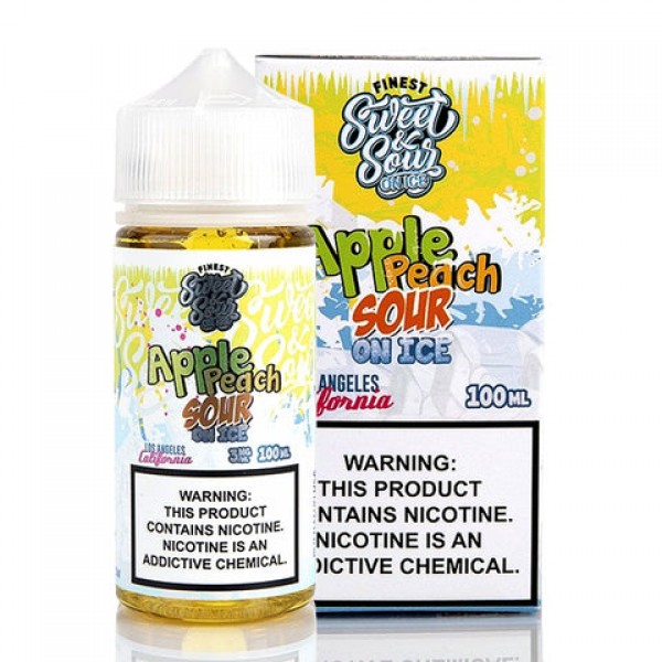 Apple Peach Sour on Ice - The Finest E-Juice (60 ml)