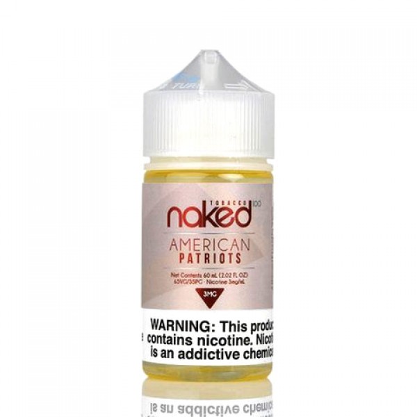 American Patriots - Naked 100 E-Juice (60 ml)