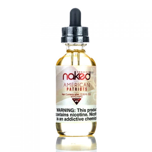 American Patriots - Naked 100 E-Juice (60 ml)