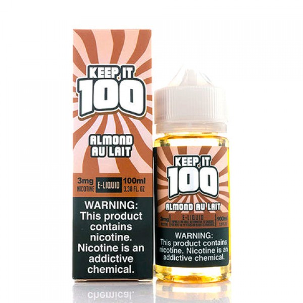 Almond Au Lait (Nilla Almond) - Keep It 100 E-Juice