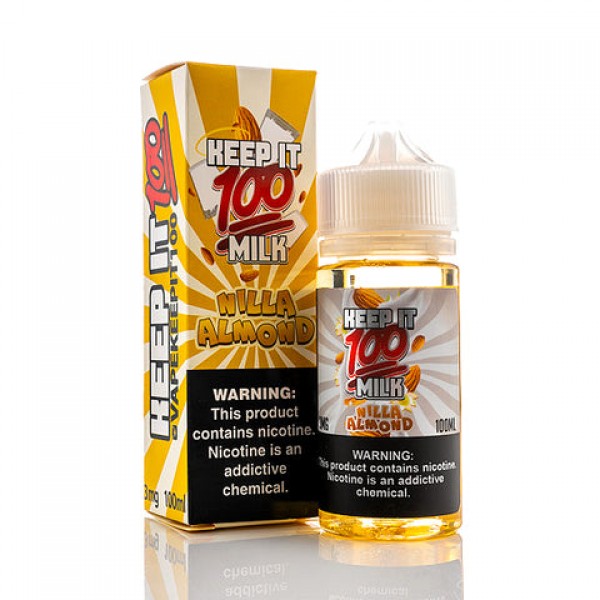 Almond Au Lait (Nilla Almond) - Keep It 100 E-Juice