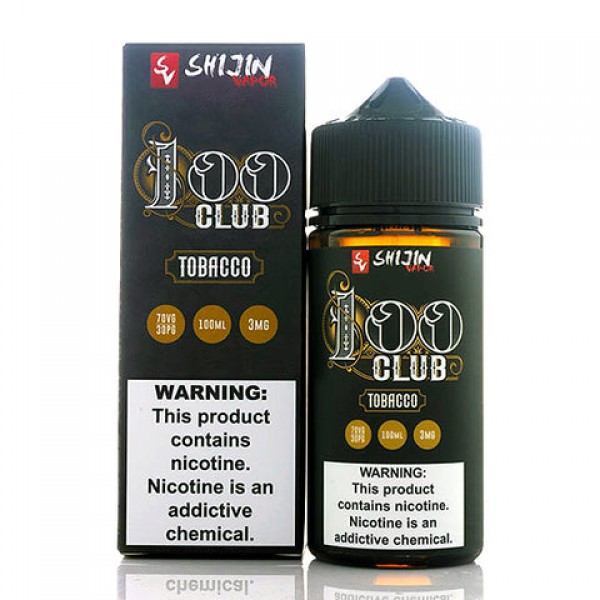 100 Club Tobacco - Shijin Vapor E-Juice (100 ml)