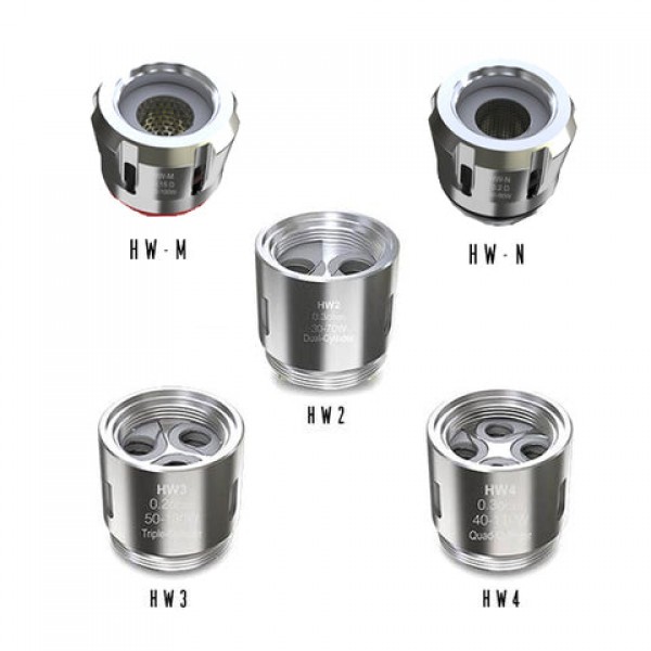 Eleaf HW2, HW3, HW4, HW-M, HW-M Kanthal Coils / Atomizer Heads (5 pack)