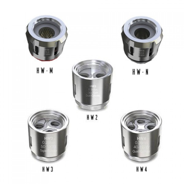 Eleaf HW2, HW3, HW4, HW-M, HW-M Kanthal Coils / Atomizer Heads (5 pack)