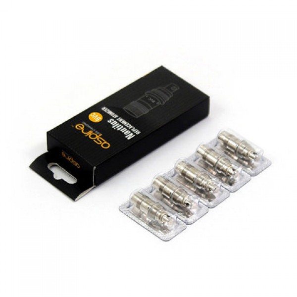 Aspire Nautilus BVC Replacement Coils / Atomizer Heads (5 pack)