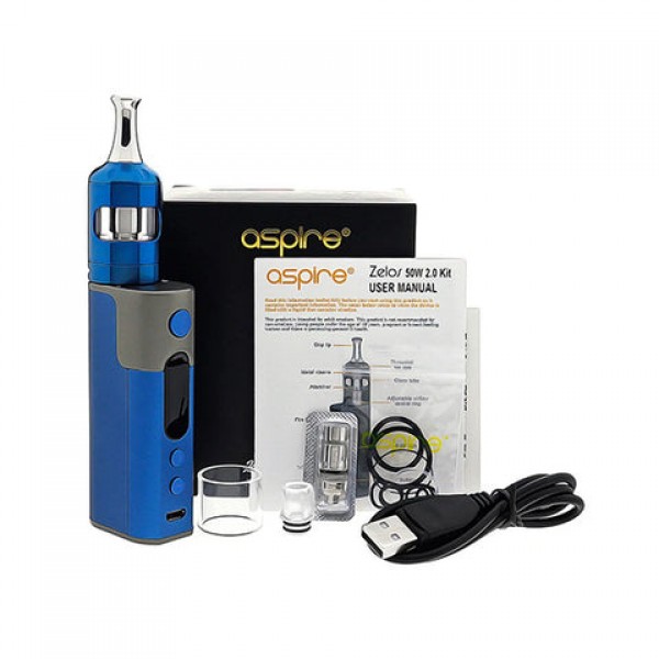 Aspire Zelos 2 50W Starter Kit (Nautilus 2S and Zelos Box Mod)