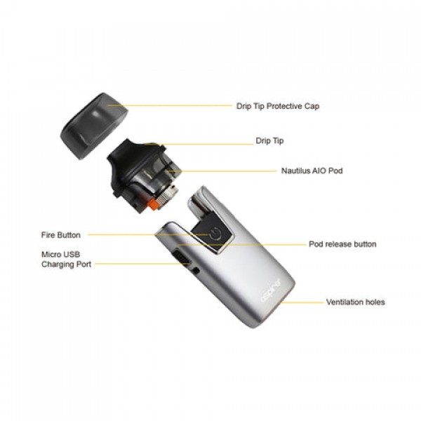 Aspire Nautilus AIO Pod System Starter Kit