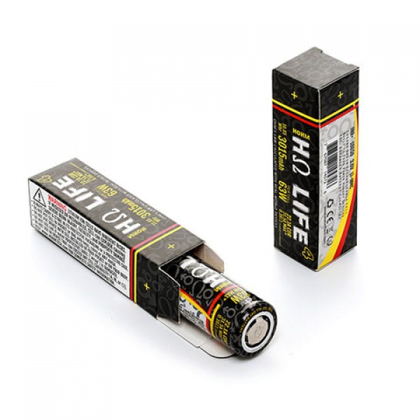 Hohm Tech Hohm Life 18650 INR 3015mAh 31.5A Flat Top Battery