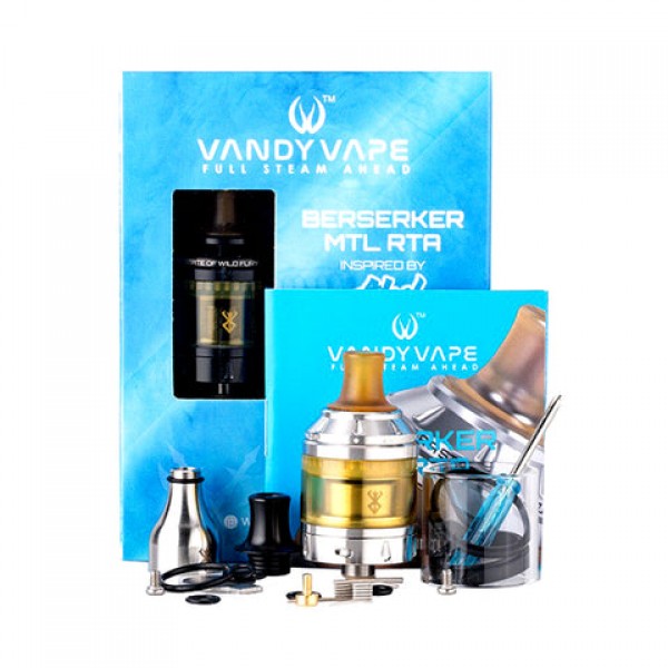 Vandy Vape Berzerker MTL RTA - Rebuildable Tank Atomizer