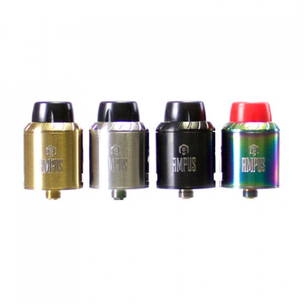 AMPUS Screwless RDA By Pulesi - Rebuildable Dripping Atomizer